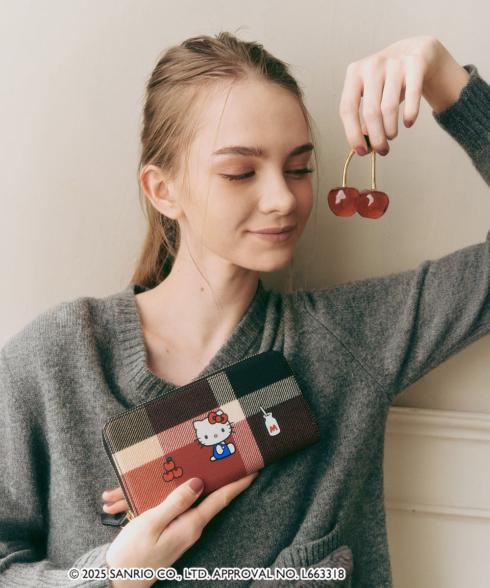 ハローキティコラボ】PVC長財布（ウォレット/ポーチ）｜BLUE LABEL