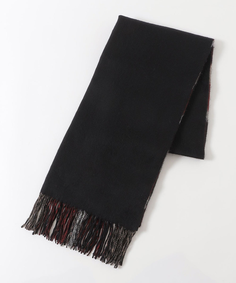 一部店舗限定】リバーシブルクレストブリッジチェックストール