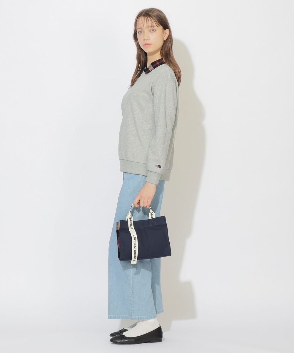 パーシャルクレストブリッジチェックキャンバス2WAYショルダー（バッグ