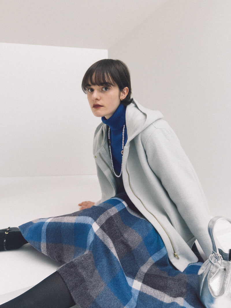 バーバリーブルーレーベル スカート トップス セット チェック38 1円