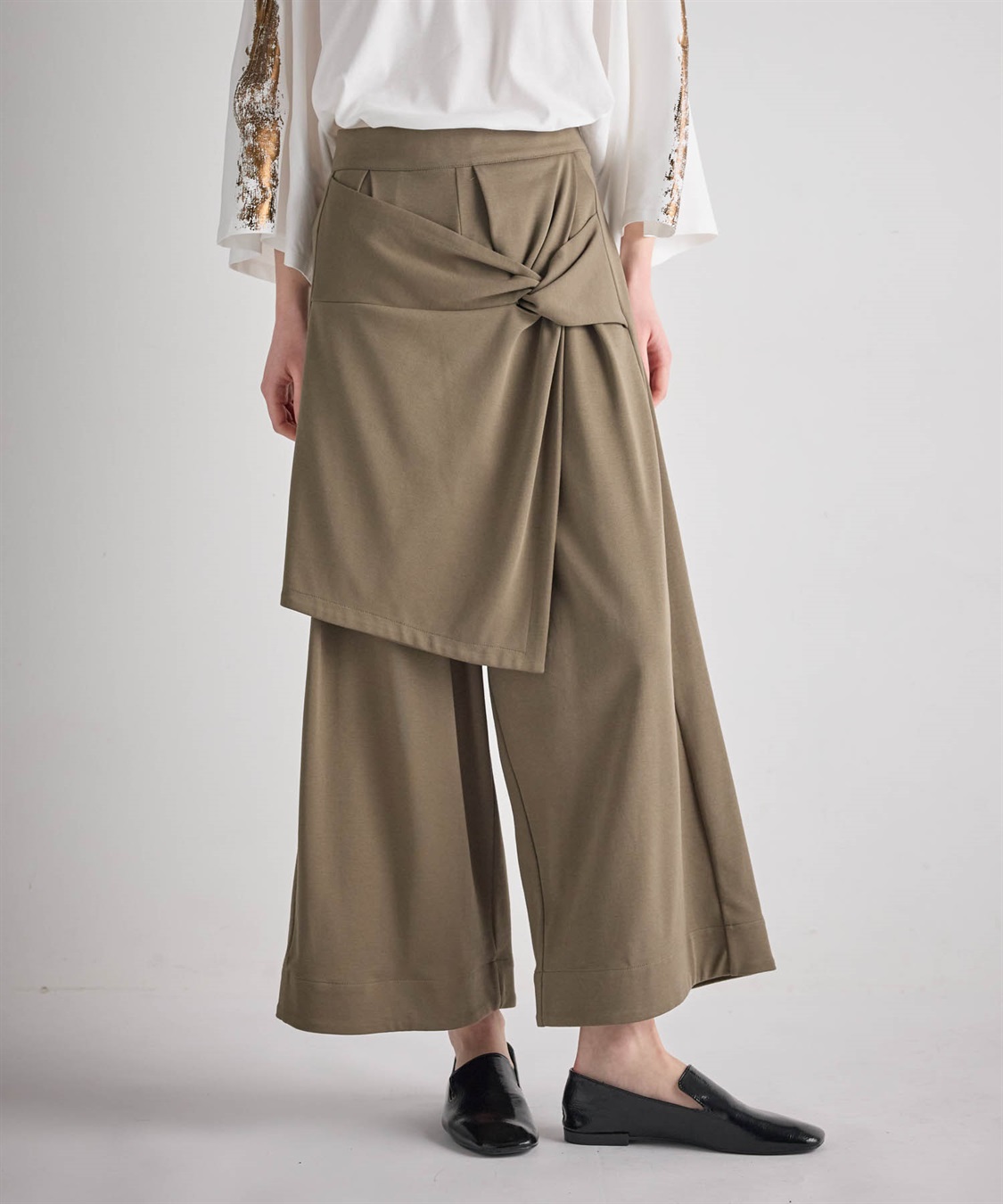 コットンスムースガウチョパンツ ATSURO TAYAMA｜クロスプラス公式通販