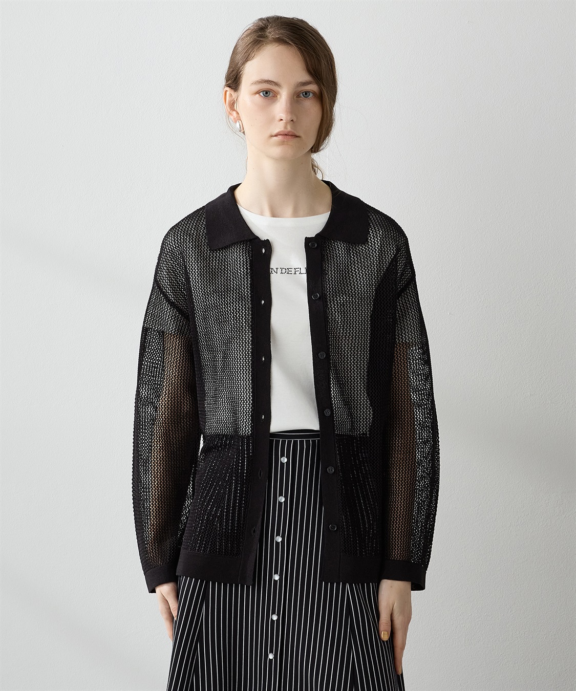 メッシュカーディガン LE SOUK HOLIDAY｜クロスプラス公式通販サイト