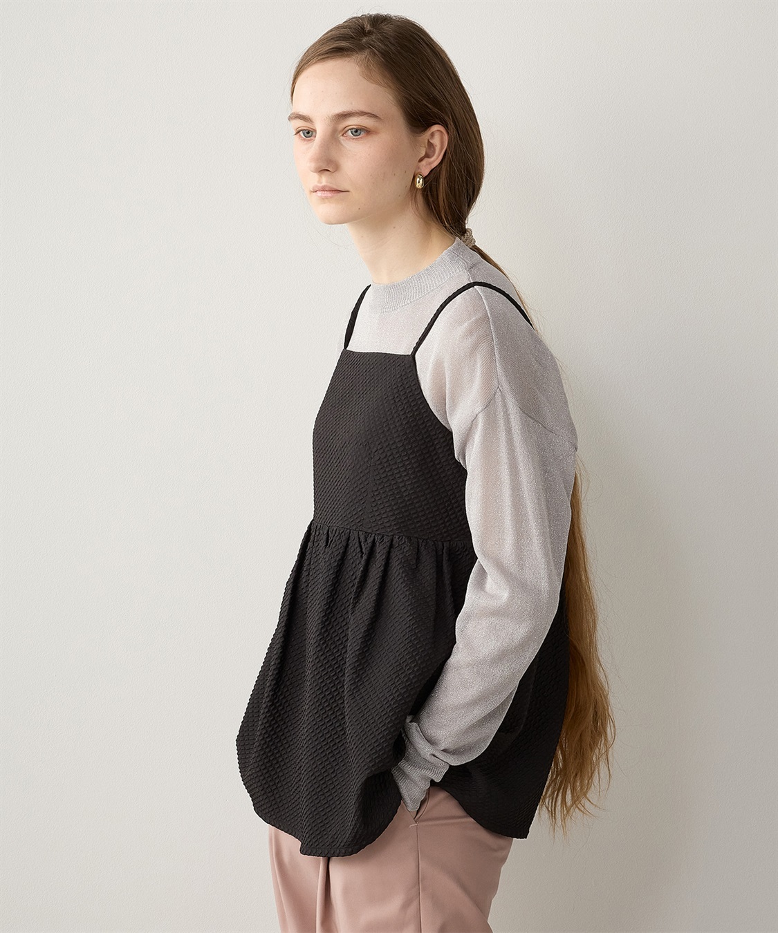 ジャガードキャミソール LE SOUK HOLIDAY｜クロスプラス公式通販サイト