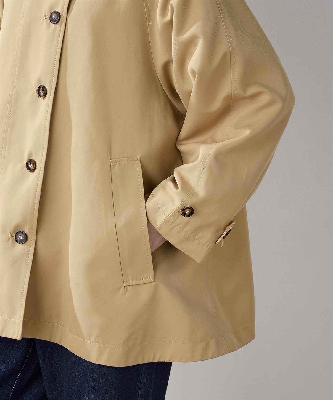 テントライン ショートコート LE SOUK HOLIDAY｜クロスプラス公式通販