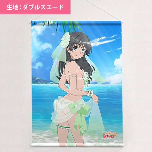 とある科学の超電磁砲T]描き下ろしB2タペストリー（佐天涙子