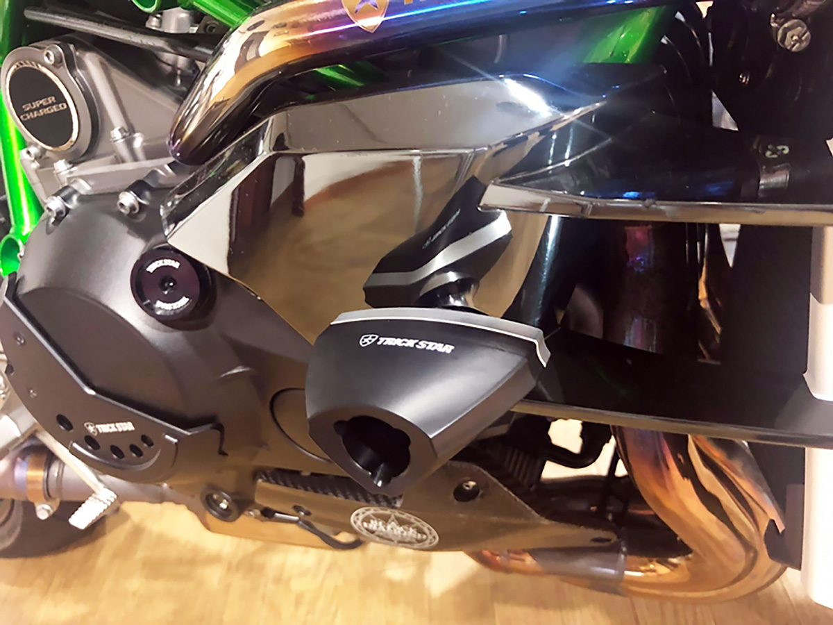 トリックスターからニンジャH2用フレームスライダー2種がリリース