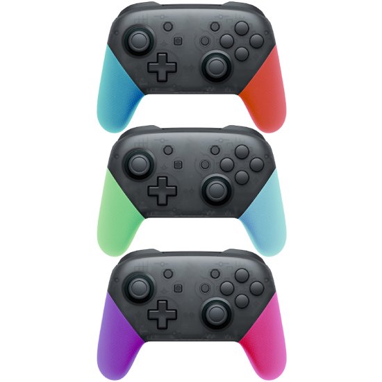 Switchプロコン用 カスタマイズカラーグリップ | Switch用 周辺機器