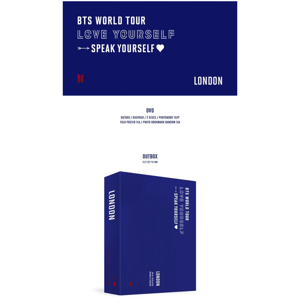 BTS WORLD TOUR 'LOVE YOURSELF: SPEAK YOURSELF' LONDON DVD - A-KPOP