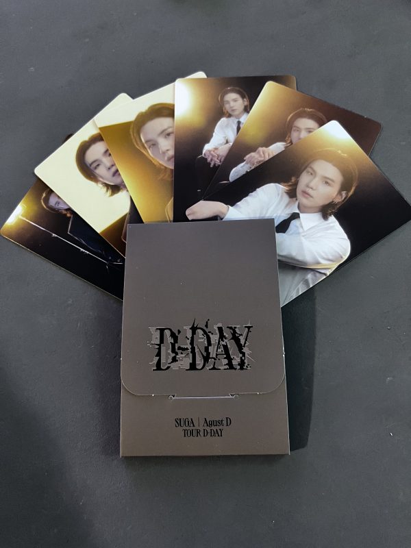 BTS SUGA AGUST D TOUR 'D-DAY' MINI PHOTO CARD (SUGA VER.) - A-KPOP