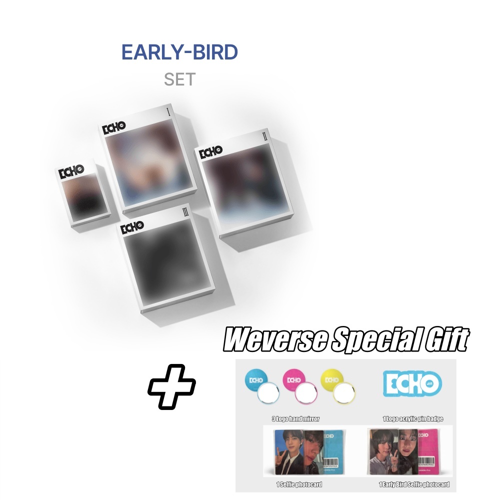 Jin (BTS) 'Echo' (Set + Weverse Albums ver.) + Weverse Gift +