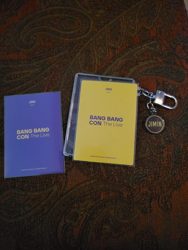 BTS BANG BANG CON THE LIVE PHOTO CARD HOLDER KEYRING - A-KPOP