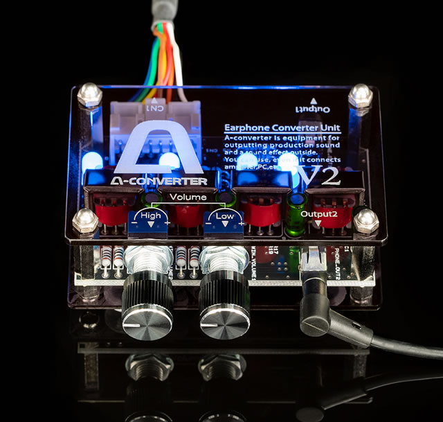 A-コンバーターV2 【4ch】 高音・低音を個別で調節 視覚と聴覚で自分