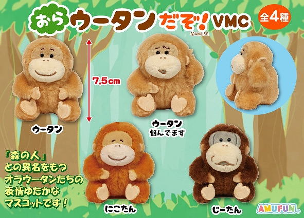 ≪1月の新商品≫おらウータンだぞ -NEW ITEM！｜アミューズ最新情報