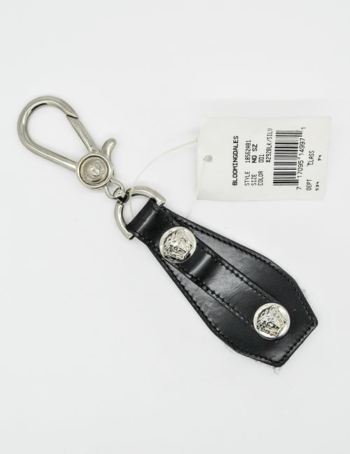 Versace Vintage Black and Silver Medusa Keyring – Amarcord Vintage