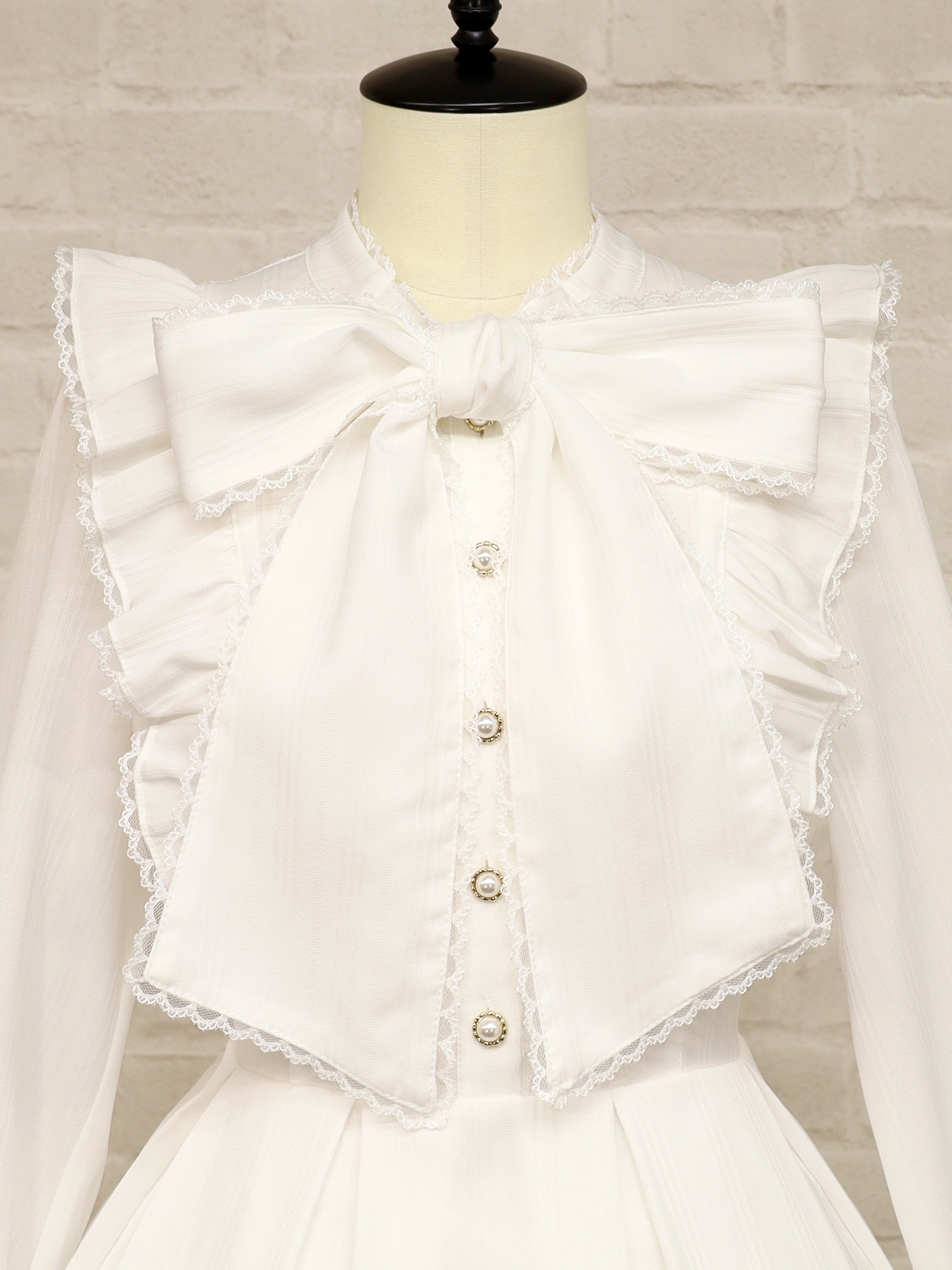 Frill Lace ボウタイワンピース – Amavel（アマベル）公式サイト