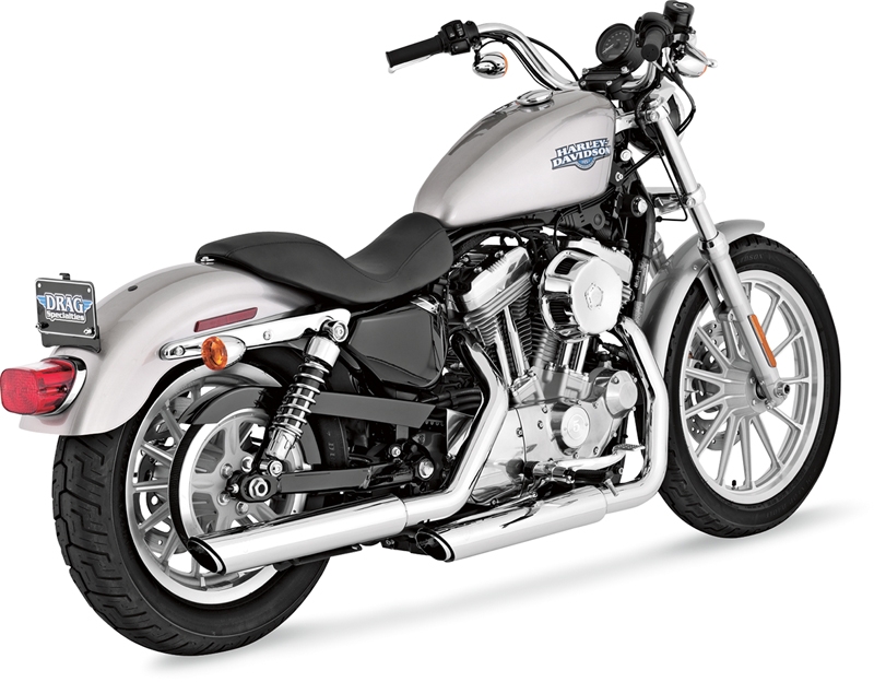 VANCE＆HINES ツインスラッシュ 3インチ スリップオンマフラー