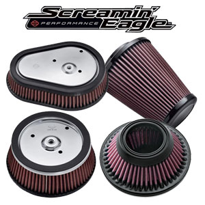 ☆スクリーミンイーグル☆エアクリーナーインサート（トリム