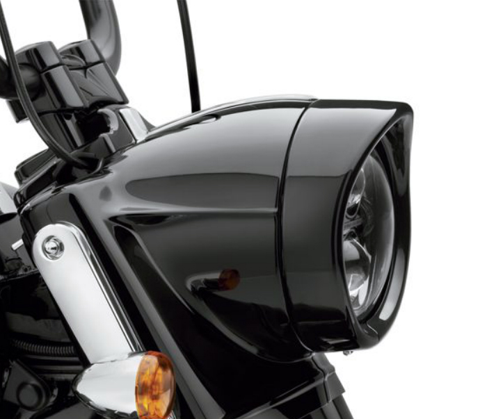 バイザースタイル・トリムリング・ヘッドライト・グロスブラック