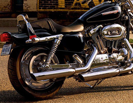 スクリーミンイーグル・スリップオンマフラー/スポーツスター