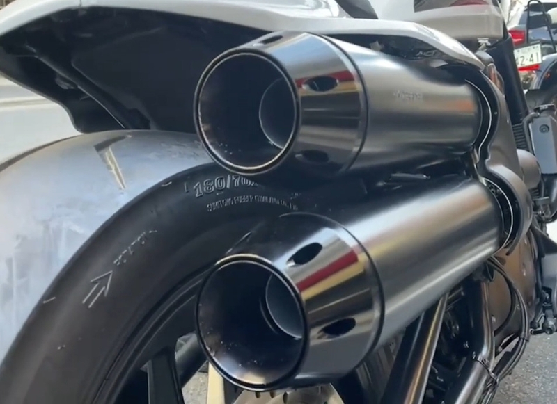 BPM V-SPEEDマフラー スポーツスターS用 - MOTOR STAGE | アンバーピース