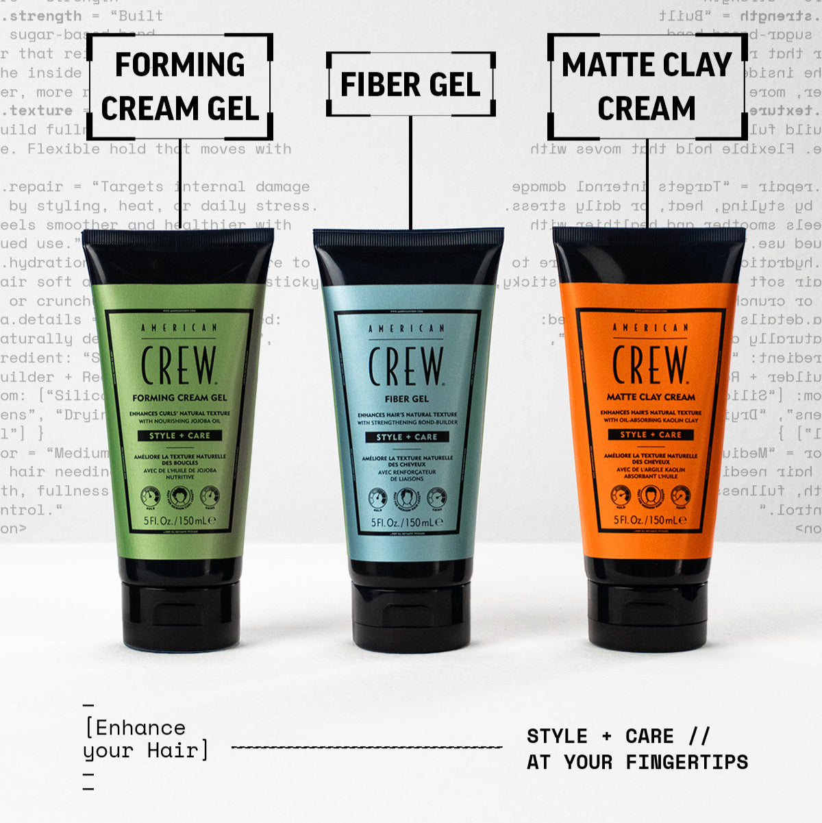 Hair Clay Matte Finish for Texture & Control | American Crew