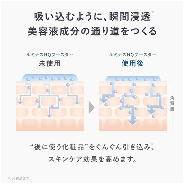 ルミナスHQブースター｜導入美容液｜スキンケア｜アンプルール公式