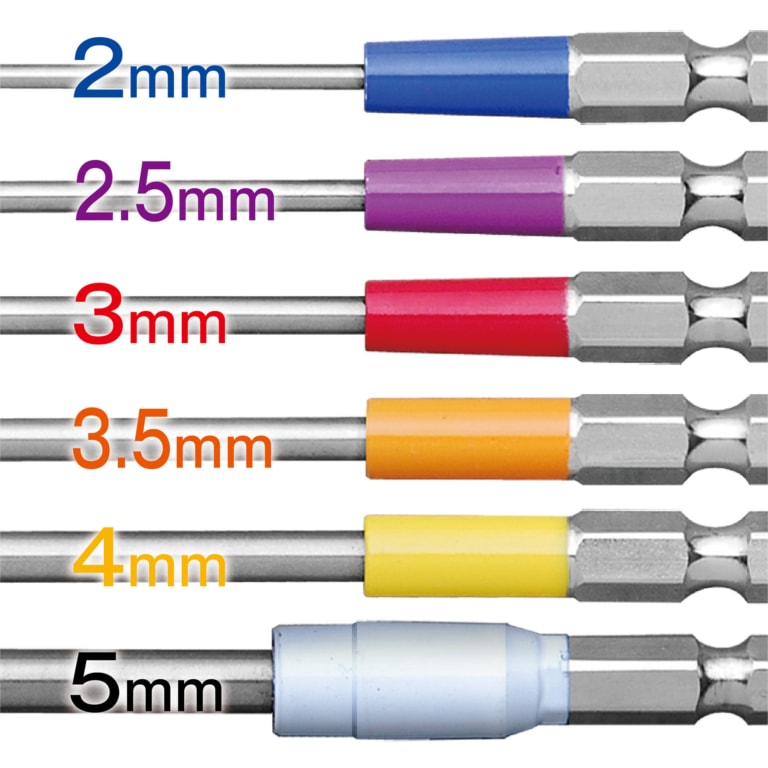 カラーハイス下穴錐 3本組 3mm | ANEXブランドのドライバー・工具