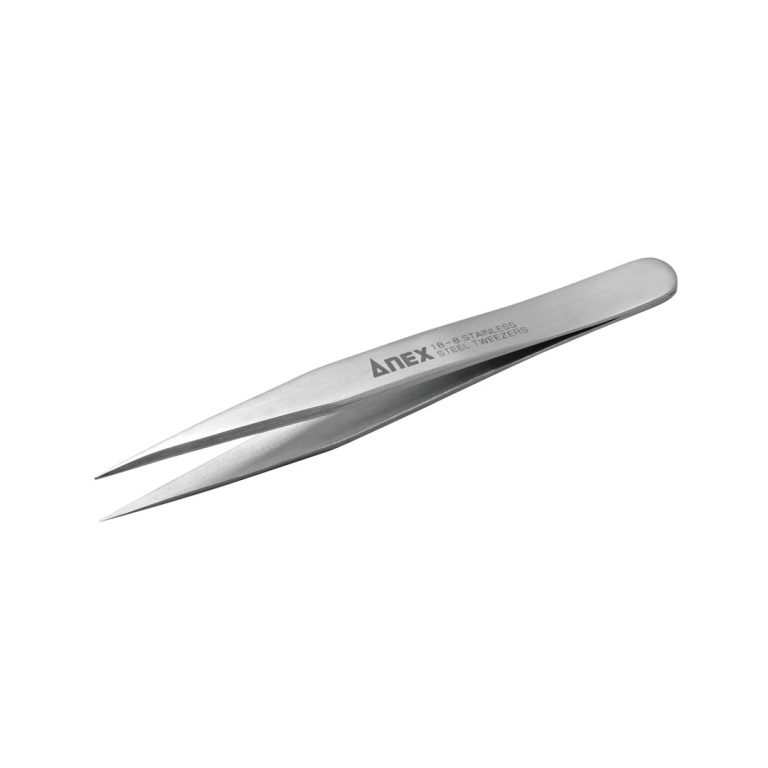 ステンレスピンセット 先細鷲型115mm （SUS304） | ANEXブランドの