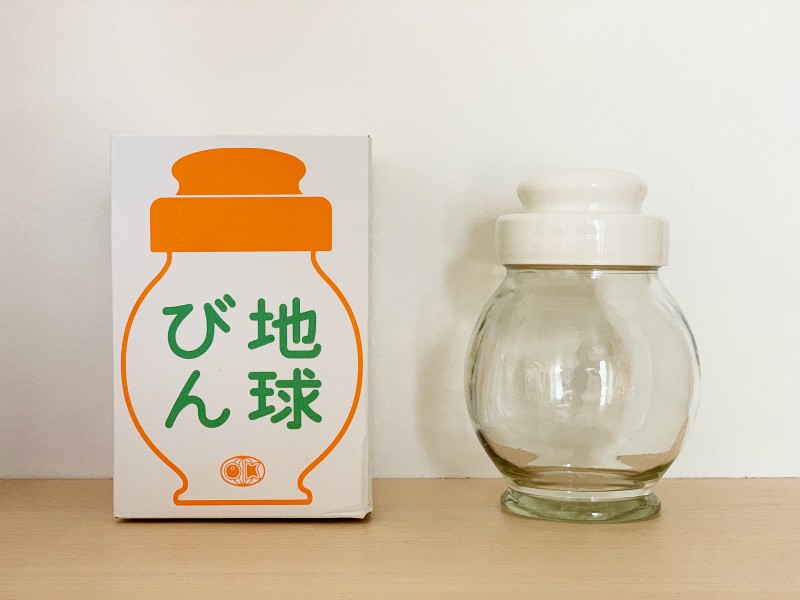 子供と使うガラス瓶。「地球びん」と「サーバーびん」でレトロな楽しい