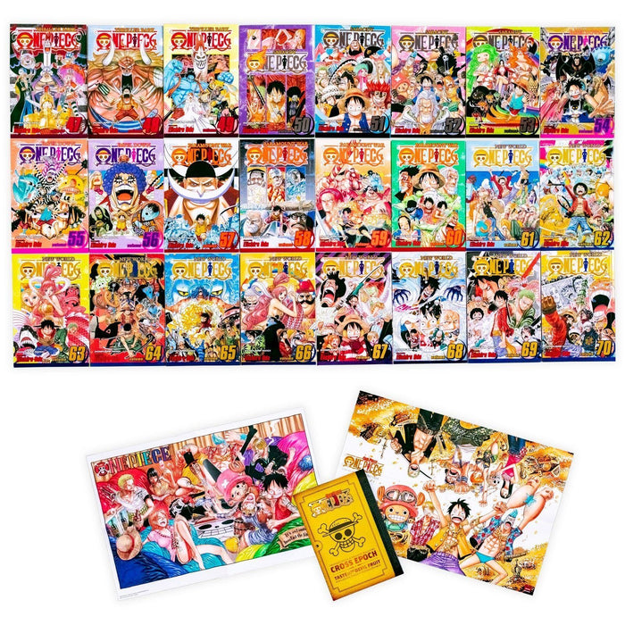 One Piece Box Set 3: Thriller Bark to New World: Volumes 47-70