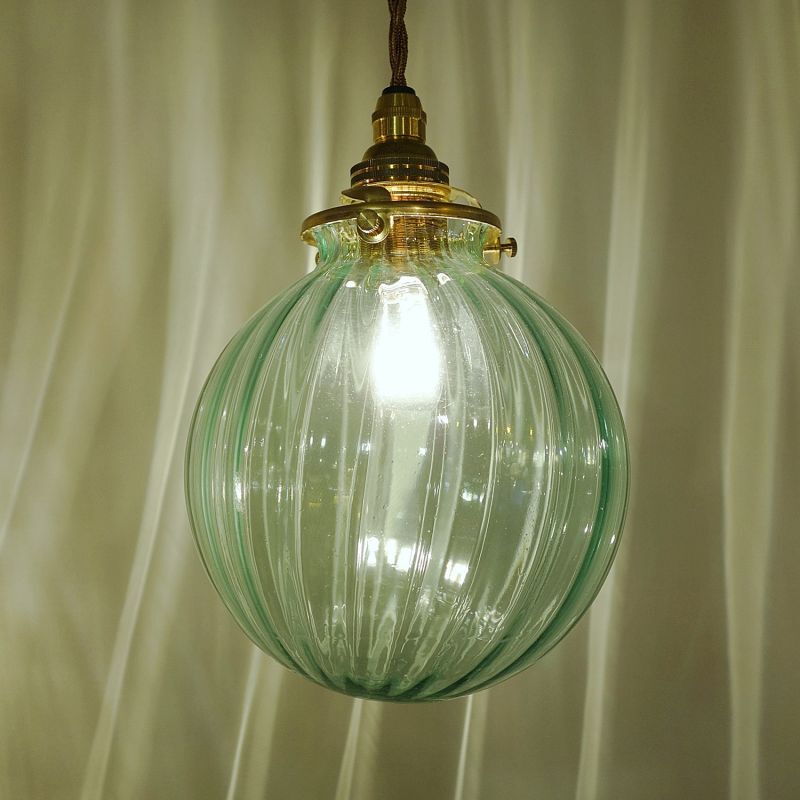 丸型ペンダントライト138グリーンモールアトリエ Ansan