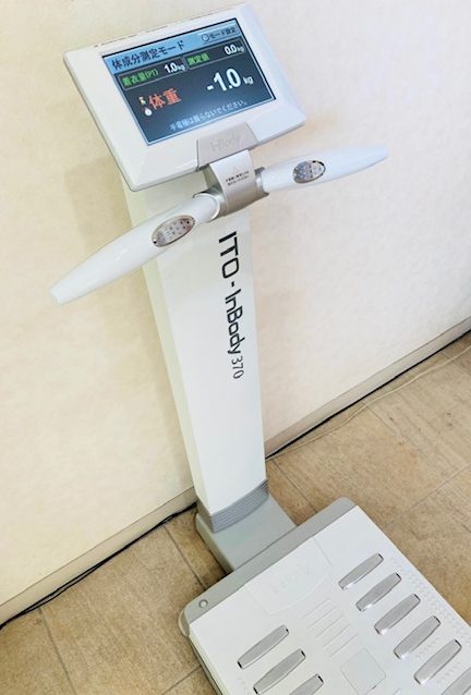 InBody 体成分分析 体 筋肉量 体脂肪 バランス 整骨院 あお整骨院 結城