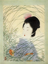 寺崎広業「秋草」の買取・査定は美術のプロにお任せ下さい。 | 絵画