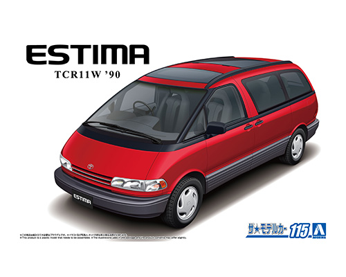 1/24 トヨタ TCR11W エスティマ ツインムーンルーフ '90｜株式会社