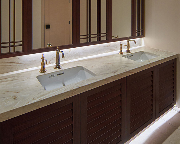 スタンダードカウンター （ボウルフリータイプ）(アクリル系人工大理石