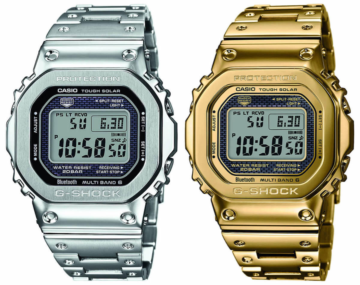 Casio G-Shock GMW-B 5000 D-1 Brings 'Full Metal' To The 5000