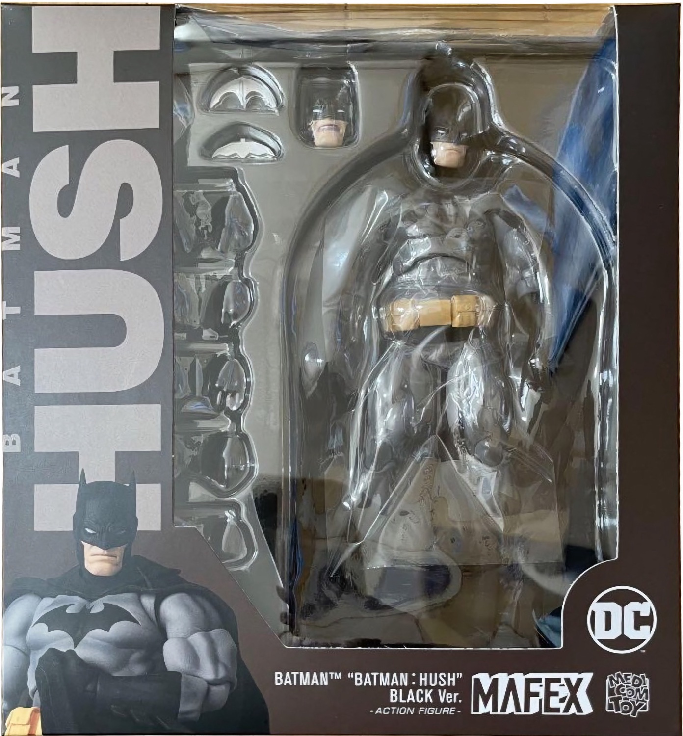 DC Mafex DC Comics Batman (Hush Black Version)