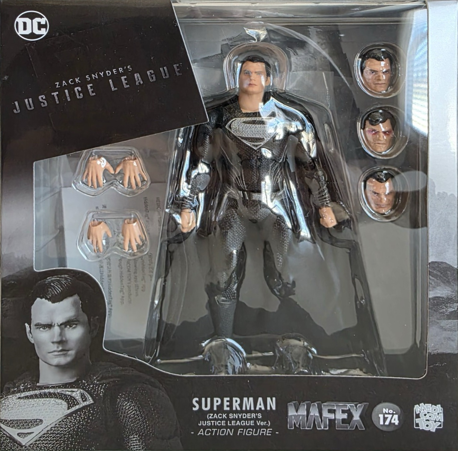 DC Mafex DC Comics Superman (Zack Snyder's Justice League Version)