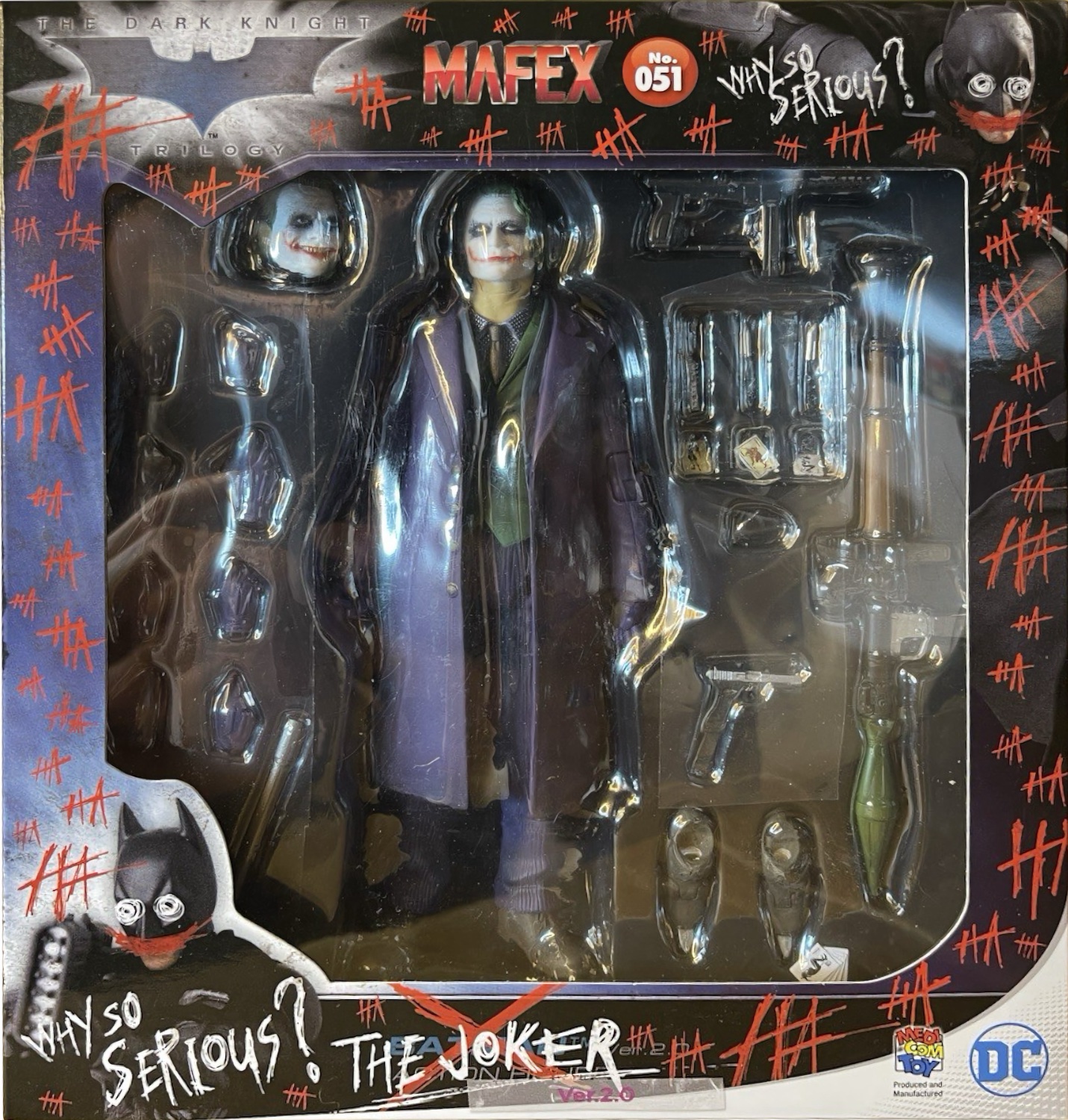 DC Mafex DC Comics The Joker (v2.0)