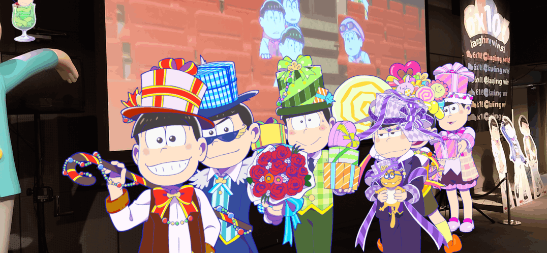 おそ松さん10周年記念POPUP【6x10！laughing wins!】