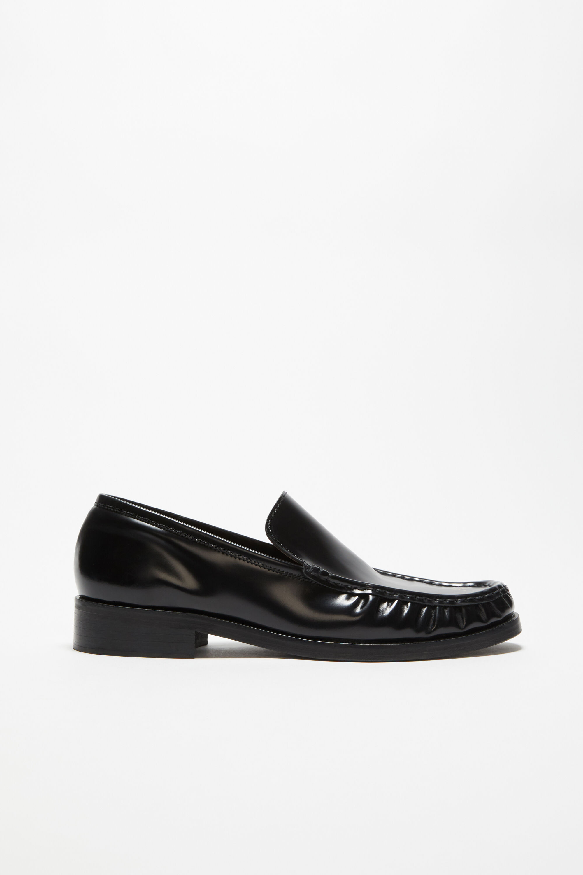 Acne Studios - Leather loafers - Black