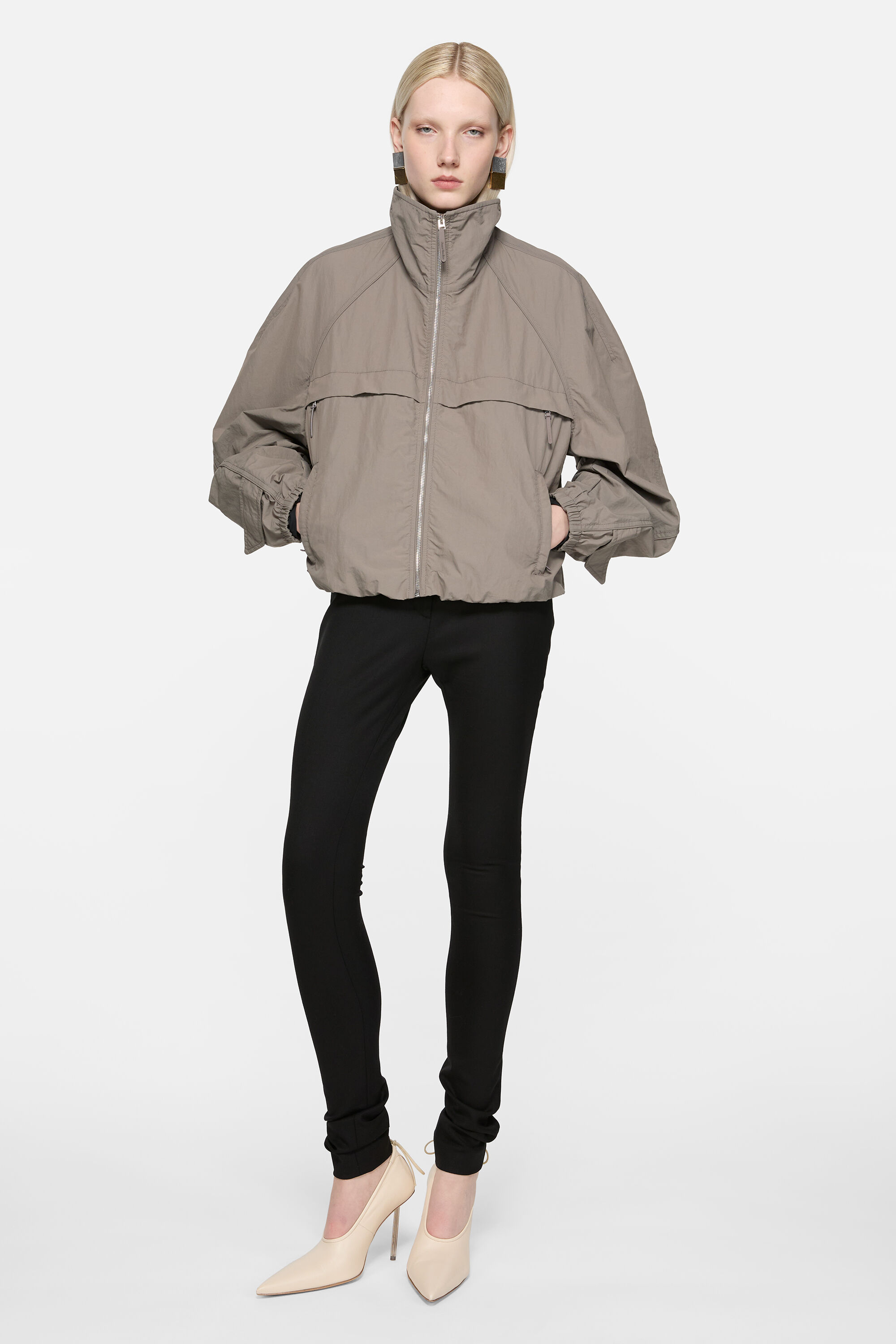 Acne Studios - ナイロンジャケット - マッドグレー