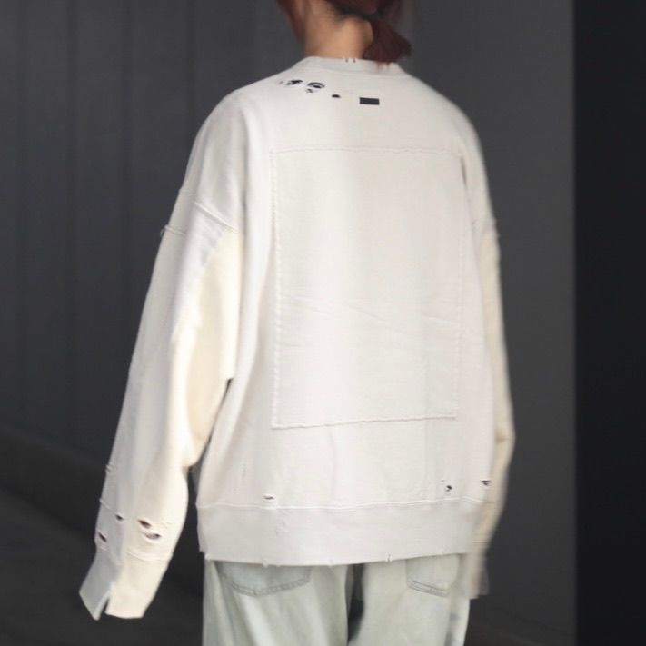 ssstein - 【残りわずか】Oversized Rebuild Sweat LS | ACRMTSM