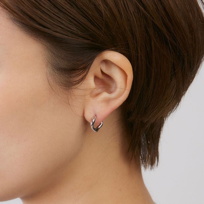 MARIA BLACK - 【残り一点】Anil Huggie 0.8cm(SILVER) | ACRMTSM