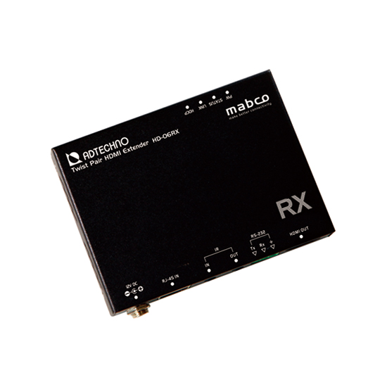 HD-06RX | HDMI信号を非圧縮で伝送可能なHDBaseT™ HDMIエクステンダー