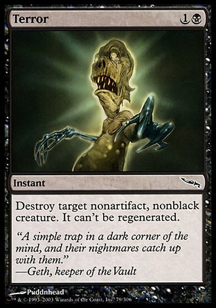日本語版】恐怖/Terror - アドバンテージMTG店