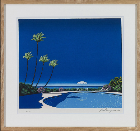 永井博「Time goes by」 | アダチ版画 現代の浮世絵