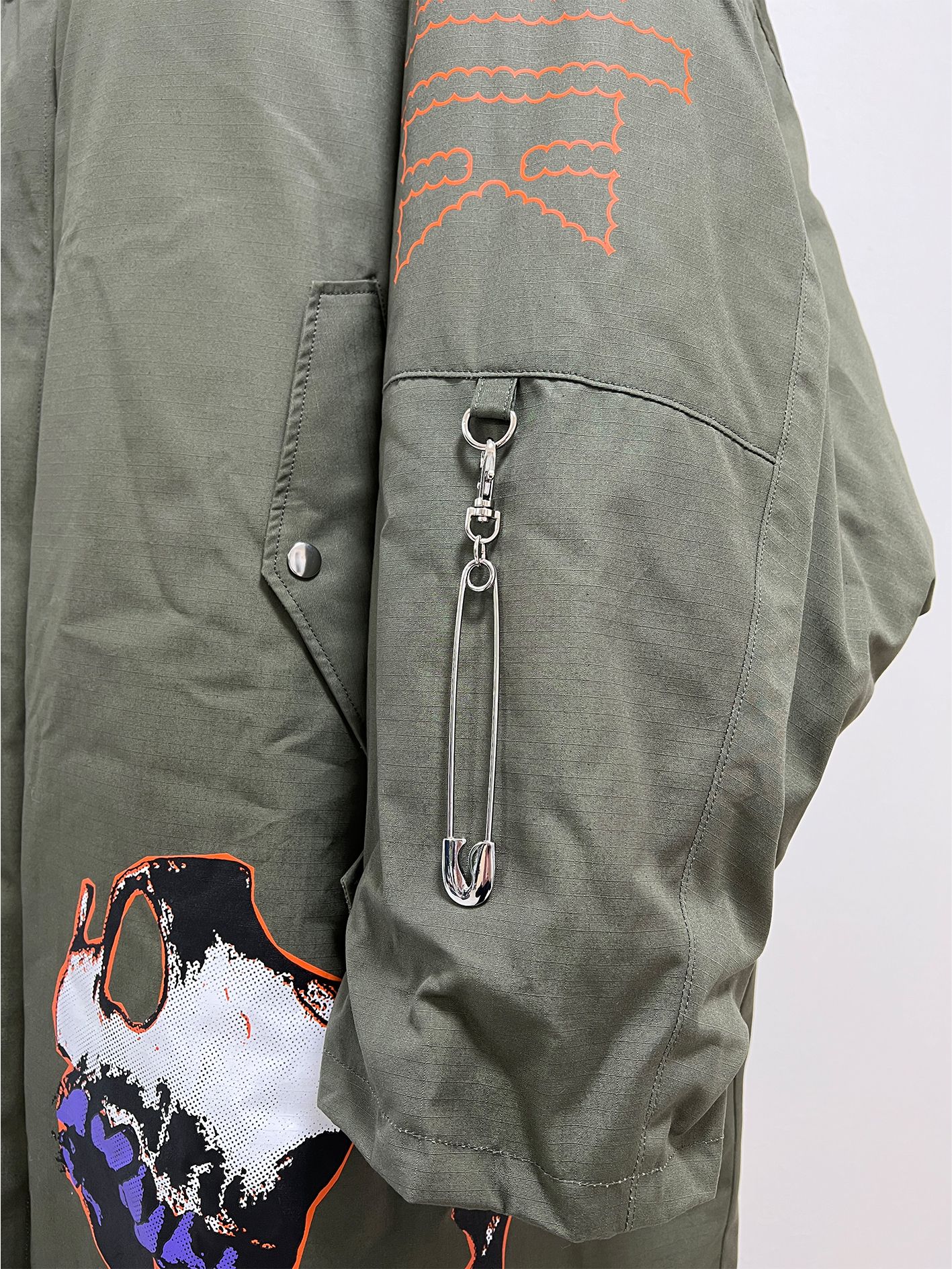 KIDILL - マルチ プリント モッズコート - MODS COAT MULTI PRINT