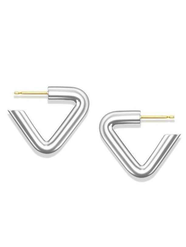 CAREERING - 【両耳用】 TRIANGLE 701 (SV) トライアングル ピアス