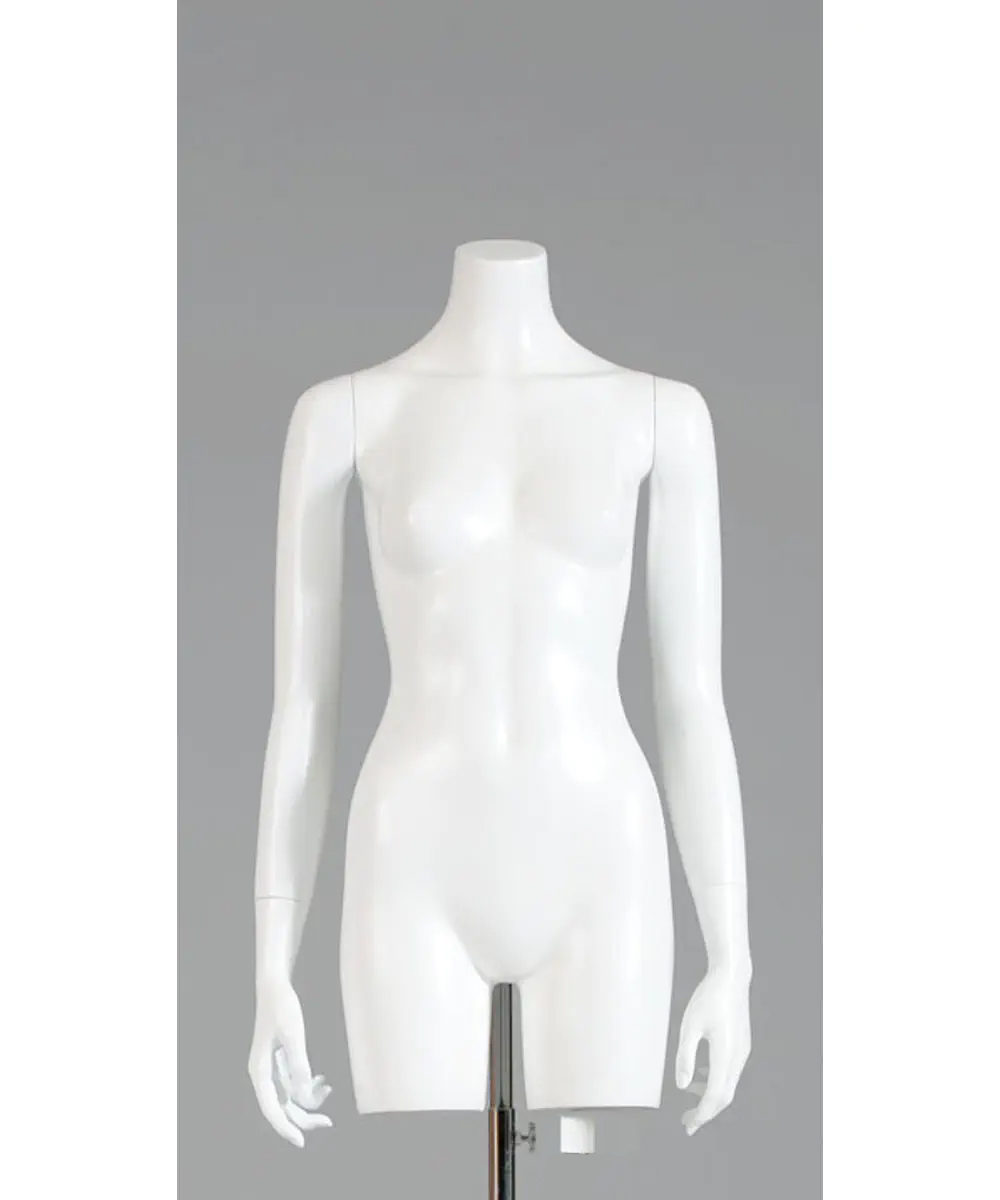 婦人背面トルソー FT772｜トルソー（FRP）レンタルならアディスミューズ